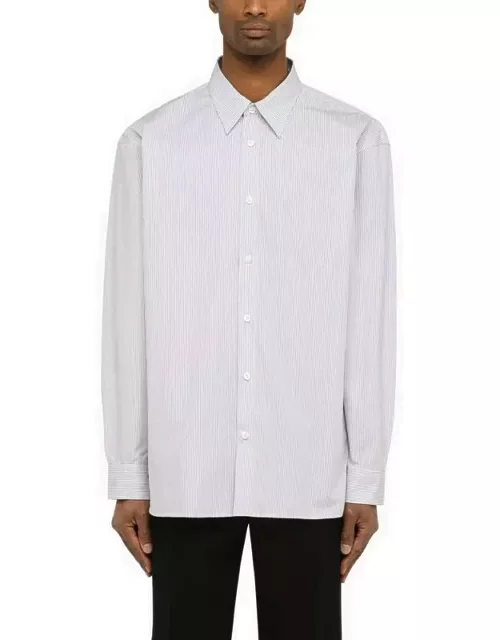 Blue/white striped long sleeve Croom shirt