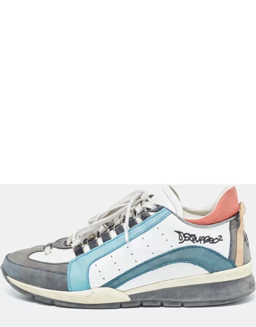 Dsquared2 Multicolor Leather 551 Low Top Sneaker