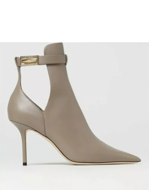 Flat Ankle Boots JIMMY CHOO Woman colour Dove Grey
