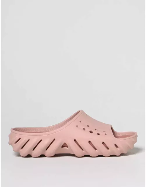 Flat Sandals CROCS Woman colour Pink