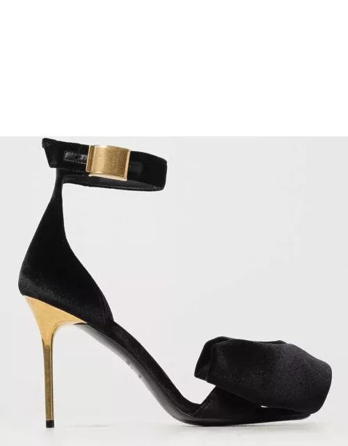 Heeled Sandals BALMAIN Woman colour Black