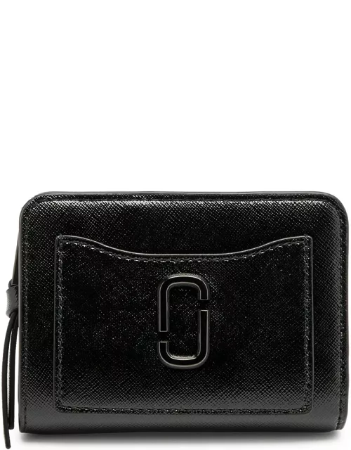 Marc Jacobs The Snapshot Dtm Mini Leather Wallet - Black