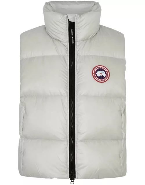 Canada Goose Cypress Quilted Shell Gilet - Grey - XS (UK6 / XS)