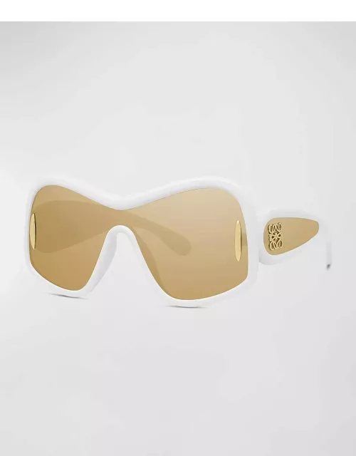 Men's Anagram Nylon Shield Sunglasse