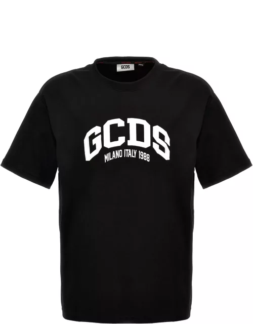 GCDS Logo Embroidery T-shirt