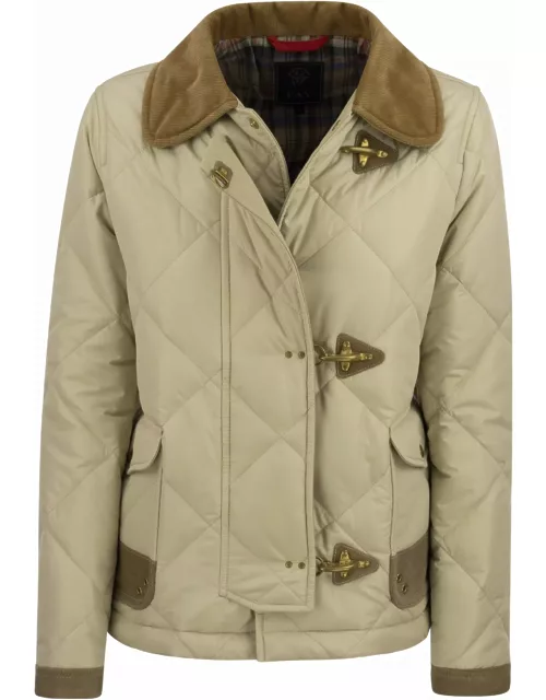 Fay Quilted Jacket 3 Hook