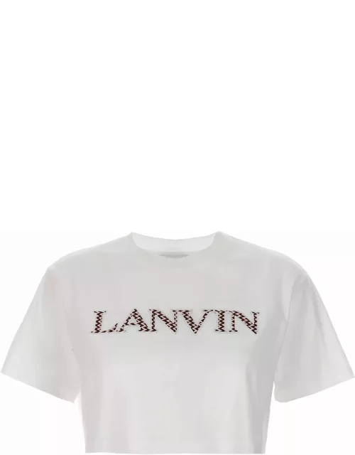 Lanvin curb Cropped T-shirt