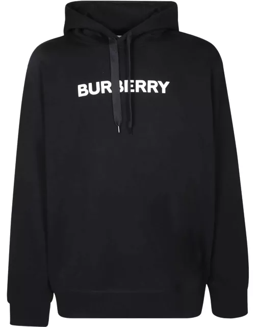 Burberry Black Cotton Sweatshirt