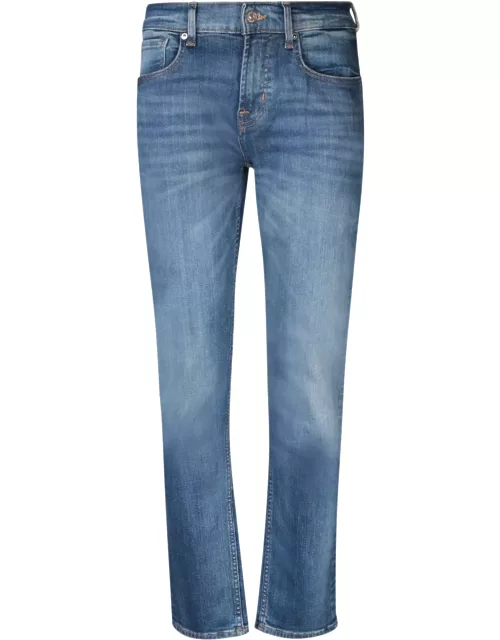 7 For All Mankind Slimmy Tapered Blue Jean