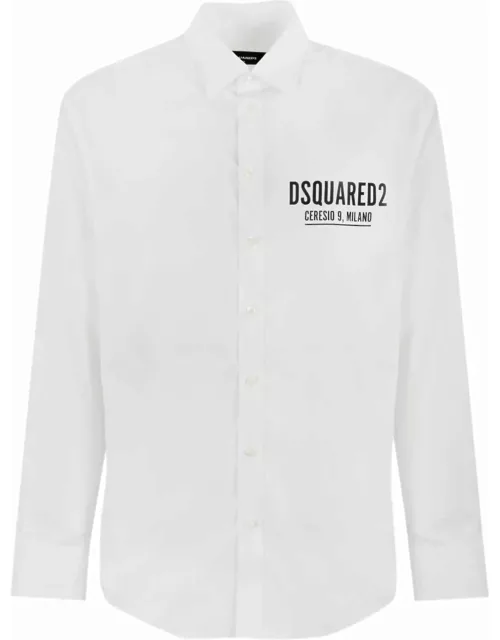 Dsquared2 Shirt With Logo Print