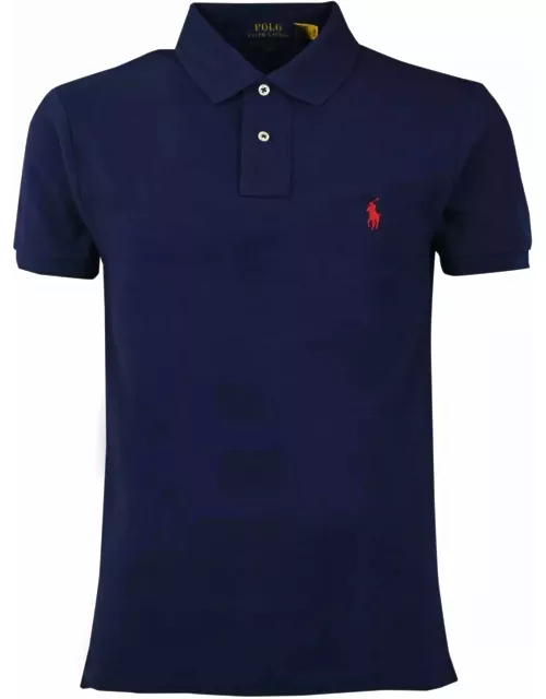 Polo Ralph Lauren Two-button Polo Shirt With Logo