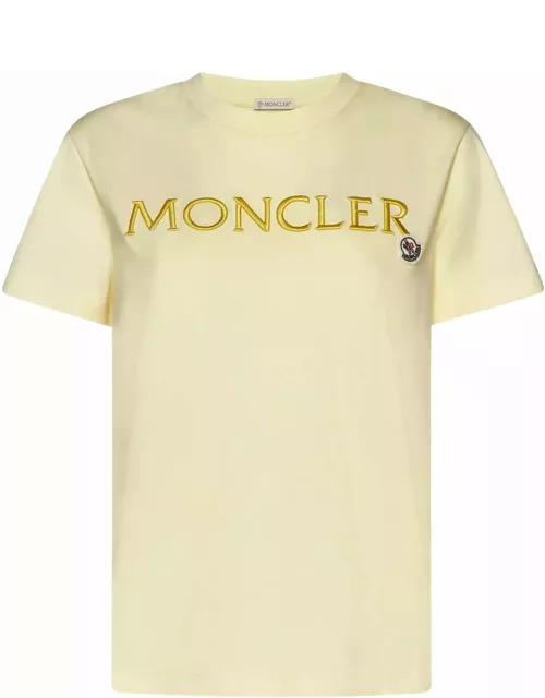 Moncler Regular T-shirt W/printed Front Logo