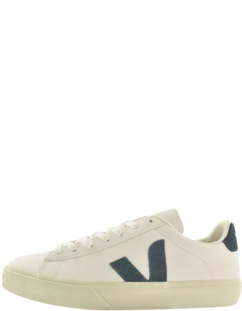 Veja Campo Chromefree Leather Trainers White