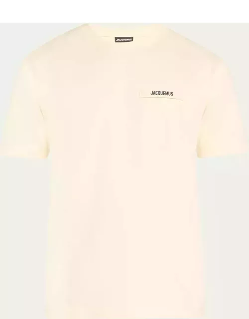 Men's Logo Ribbon Short-Sleeve T-Shirt