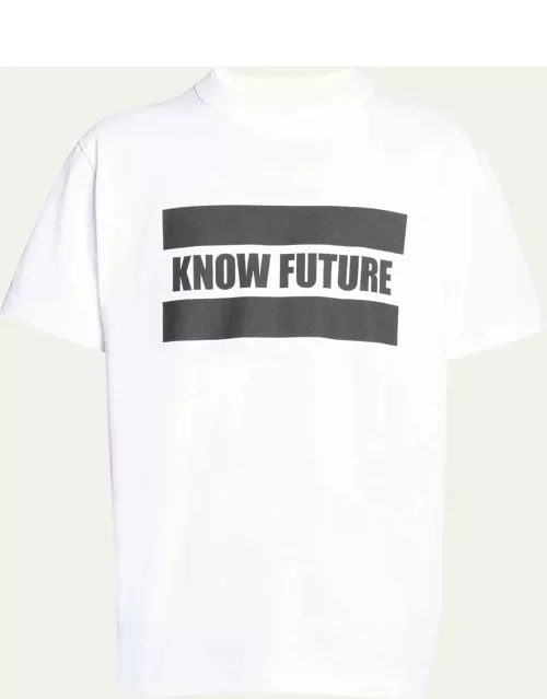 Men's Know Future Typography Jersey T-Shirt