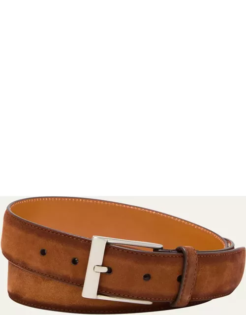Men's Telante Suede Leather Belt