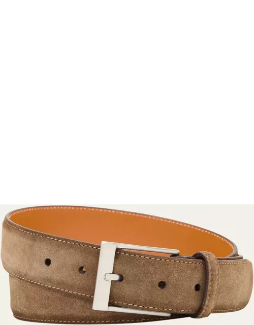 Men's Telante Suede Leather Belt