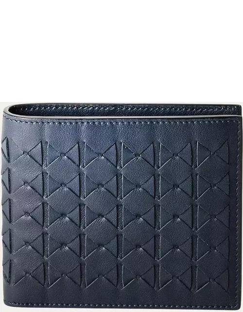 Men's Mosaico Leather Billfold Wallet