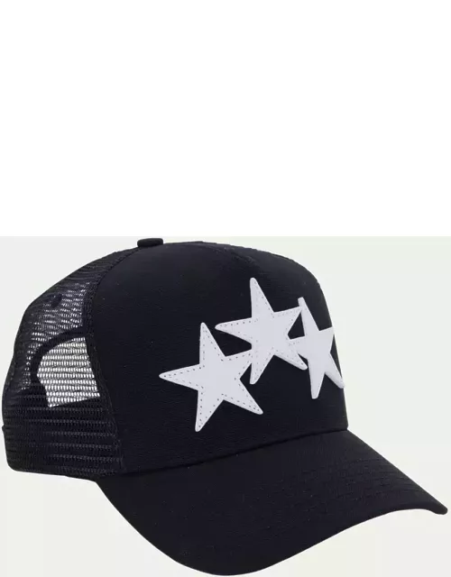 Men's Three Star Trucker Hat