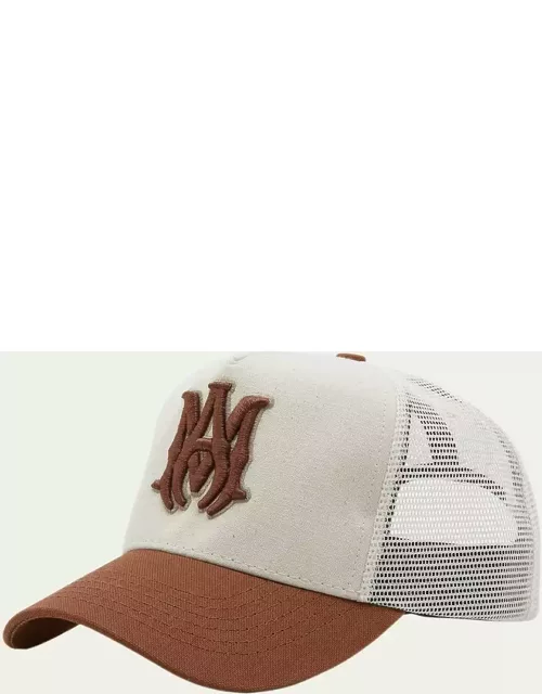 Men's Bicolor MA Logo Trucker Hat