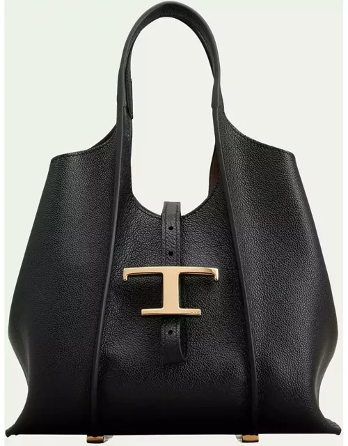 Amanda Mini Leather Shopping Tote Bag