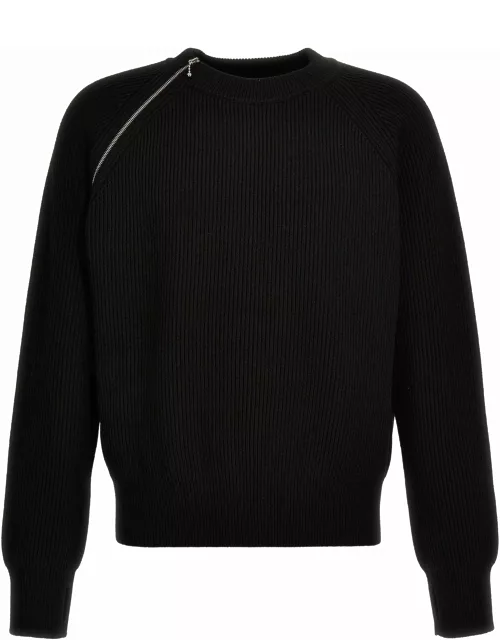 Burberry Zip Detail Sweater