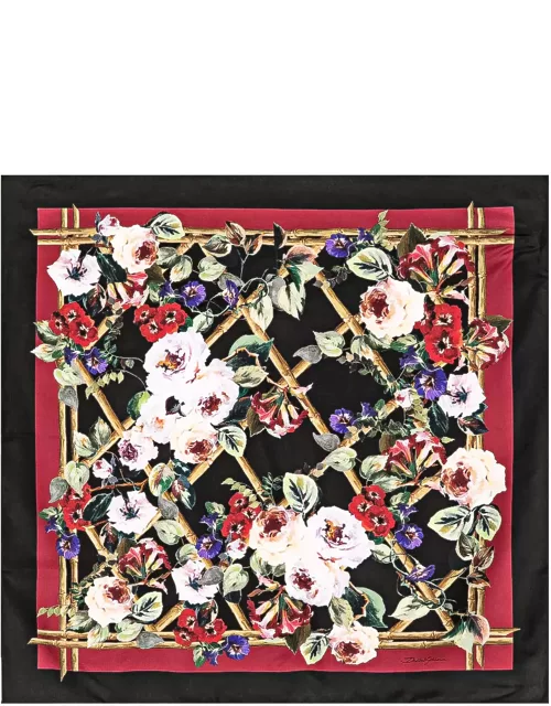 Dolce & Gabbana Floral Scarf