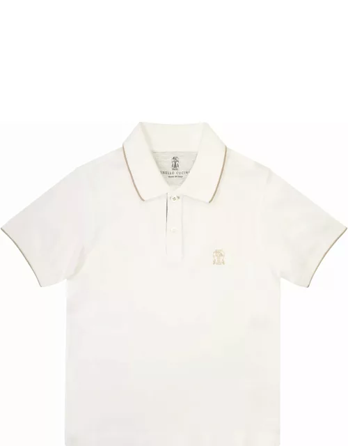 Brunello Cucinelli Cotton Piqué Polo Shirt With Logo