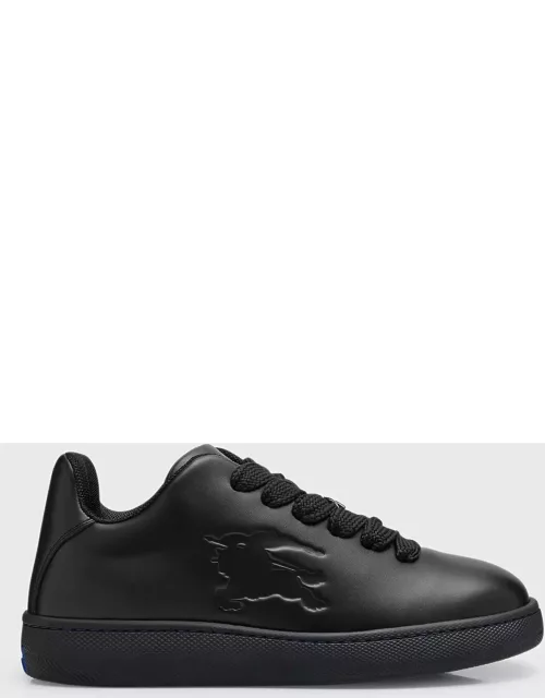 Men's Leather Box Low-Top Sneaker