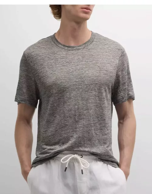 Men's Chad Linen Crewneck T-Shirt