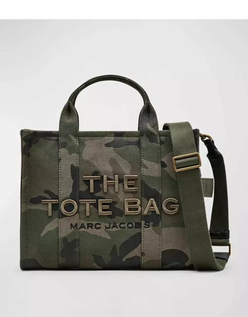 The Camo Jacquard Medium Tote Bag