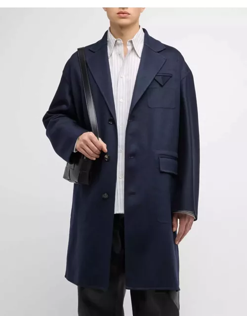 Men's Wool-Cashmere Topcoat