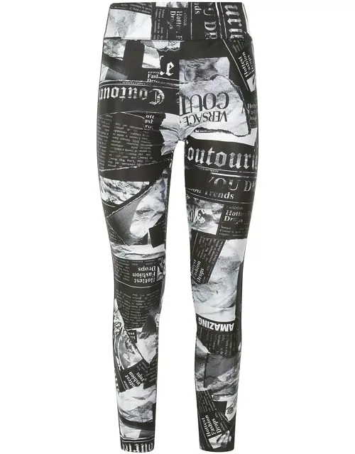 Versace Jeans Couture Allover Graphic Print Legging
