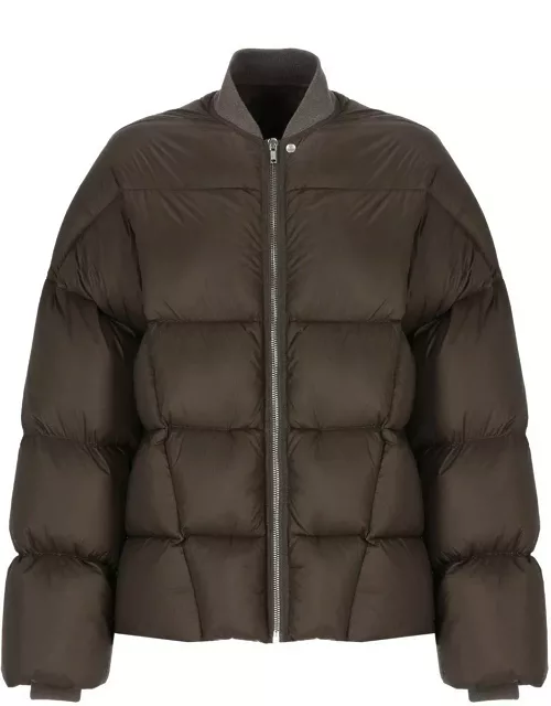 Rick Owens Quilted Padded Zip-up Jacket