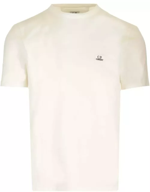 C.P. Company Logo Embroidered T-shirt