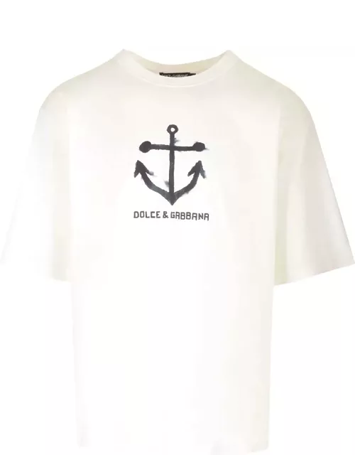 Dolce & Gabbana Marina Print T-shirt