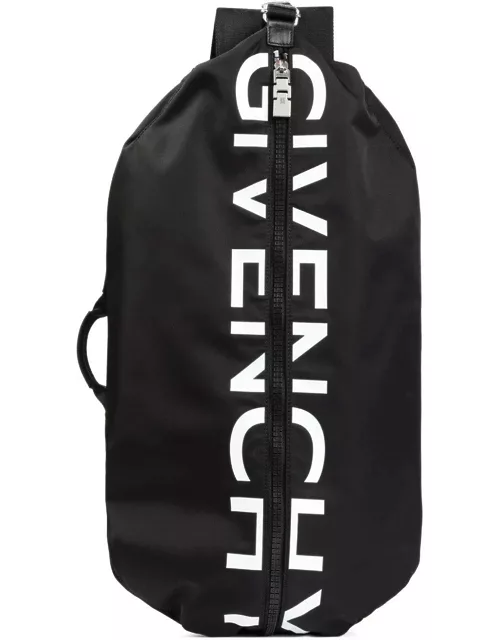 Givenchy G-zip Logo Printed Backpack