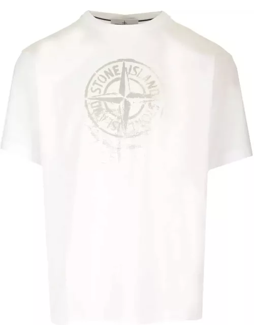 Stone Island Organic Cotton T-shirt