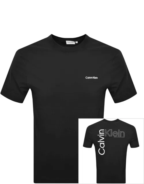 Calvin Klein Logo T Shirt Black