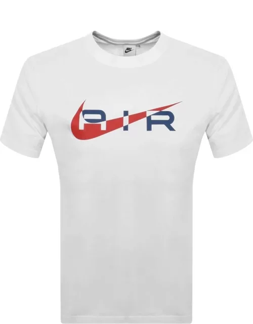 Nike Air Logo T Shirt White
