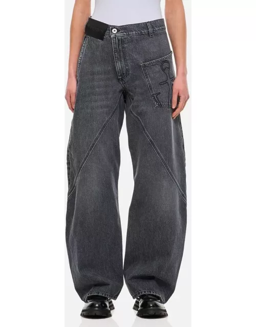 JW Anderson Twisted Workwear Jeans Grey