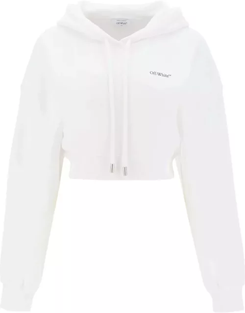 OFF-WHITE X-Ray Arrow cropped hoodie