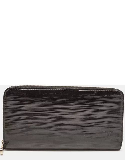 Louis Vuitton Black Electric Epi Leather Zippy Wallet