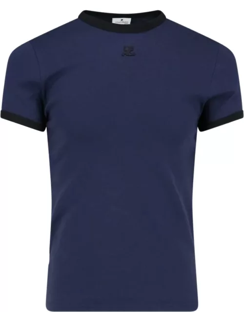 Courrèges 'Bumpy Reedition' T-Shirt