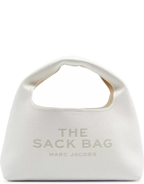 Marc Jacobs The Sack Mini Leather top Handle bag - White