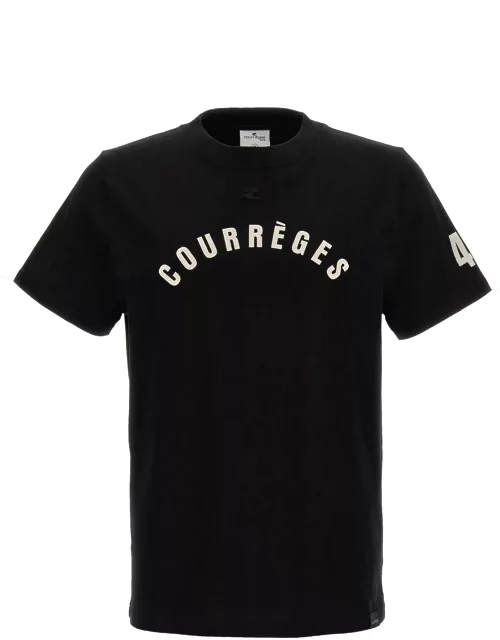 Courrèges straight Printed T-shirt