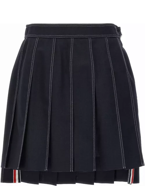 Thom Browne Mini Pleated Skirt