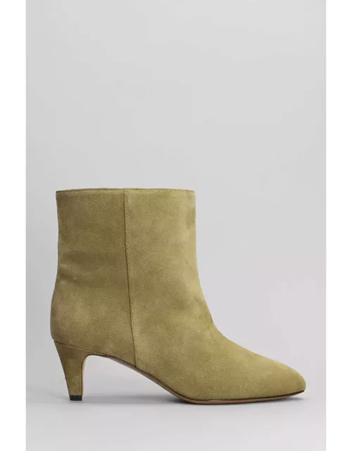 Isabel Marant Taupe Suede Daxi Boot