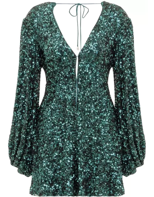 Rotate by Birger Christensen Sequin Coated Dres