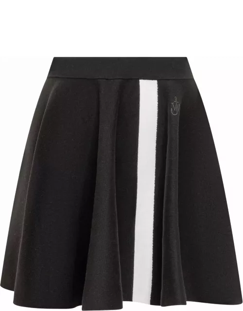 J.W. Anderson Contrast Line Skirt